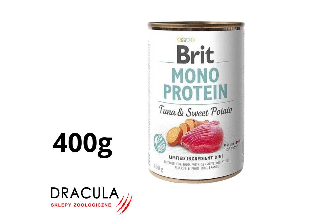 Brit Mono Protein Tuna & Sweet Potato 400g
