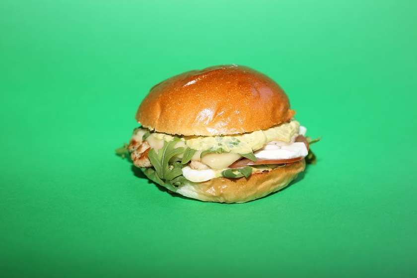Caprese Chicken Burger