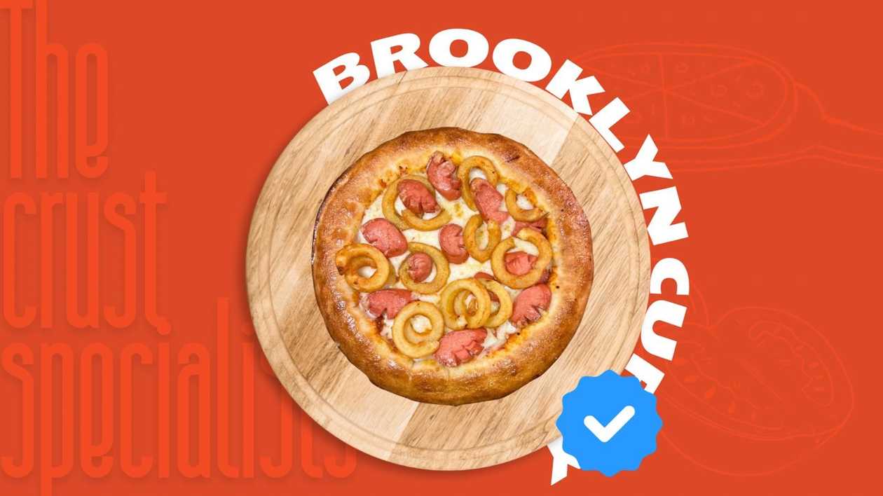 Small Cheesy Crust Brooklyn Curly🍕