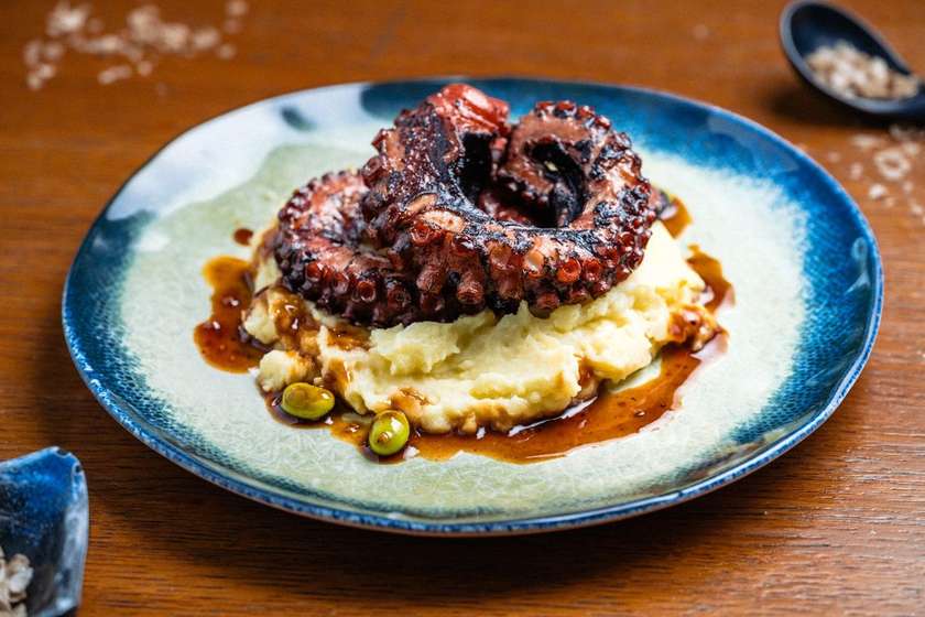 Caracatiță piure a la bunica