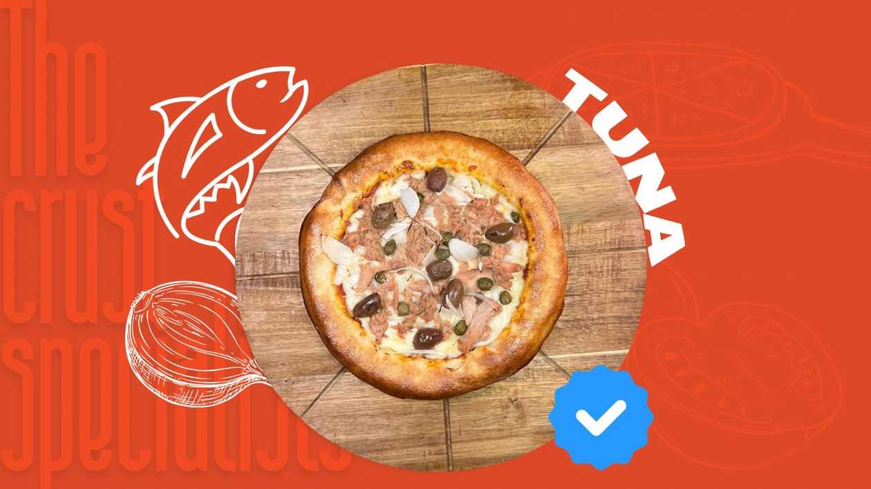 Small Cheesy Crust Tuna Classic🧀🐟