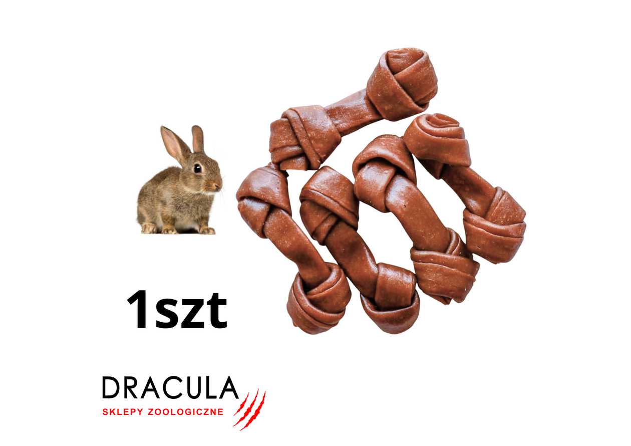 MIĘKKIE WĘZĘŁKI Z KRÓLIKA 1szt.