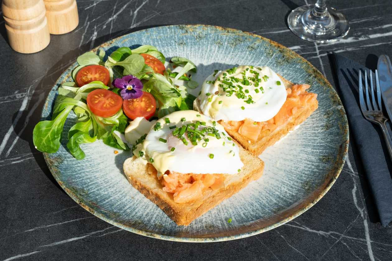 Smoked Salmon Toast