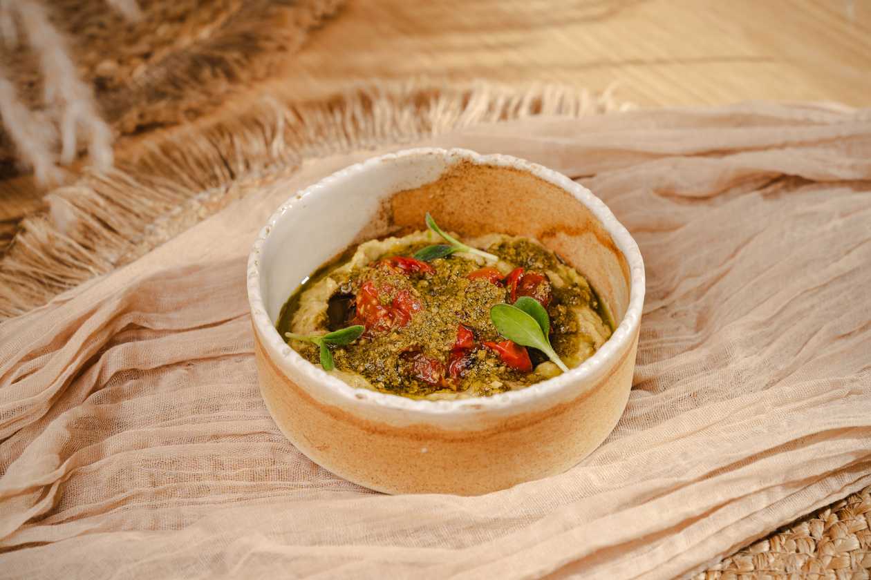 Baked zucchini cream with yogurt 200g