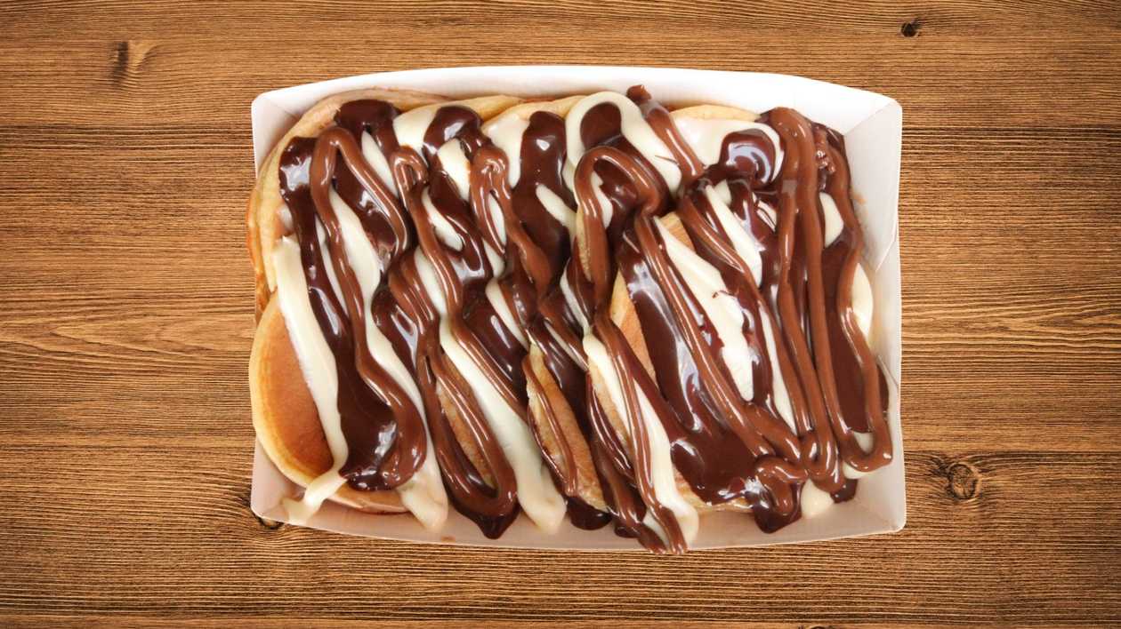 Triple Choc Mini Pancake Tray