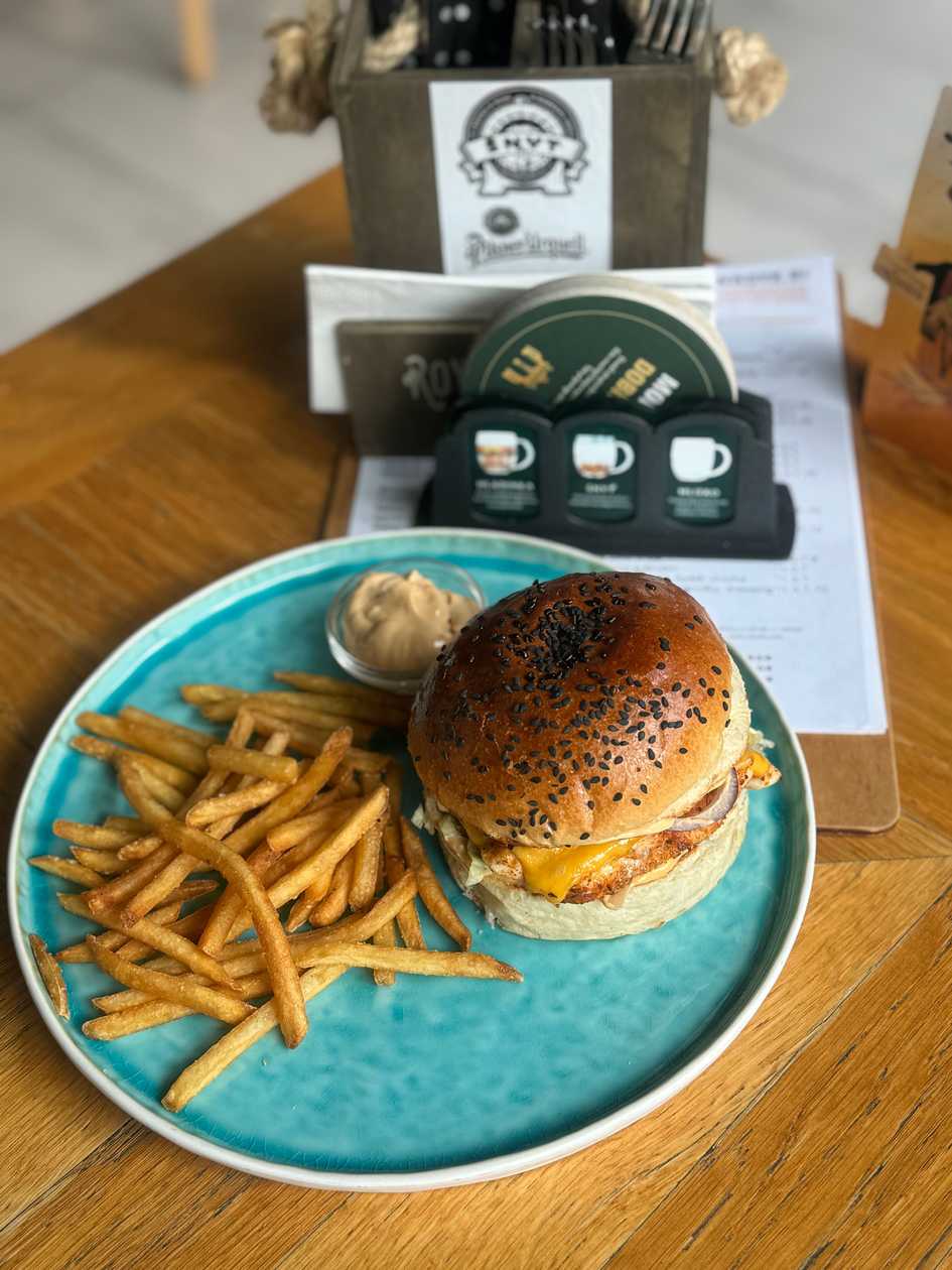 Kurací burger