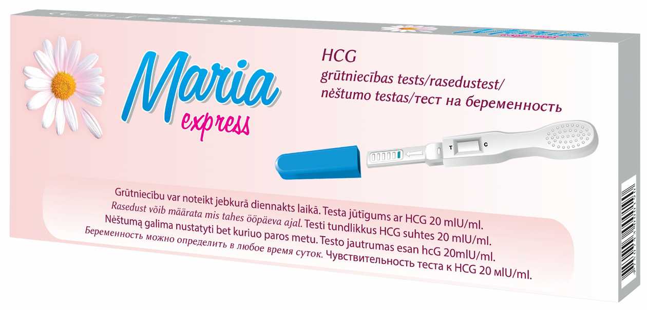Grūtniecības tests MARIA Express N1