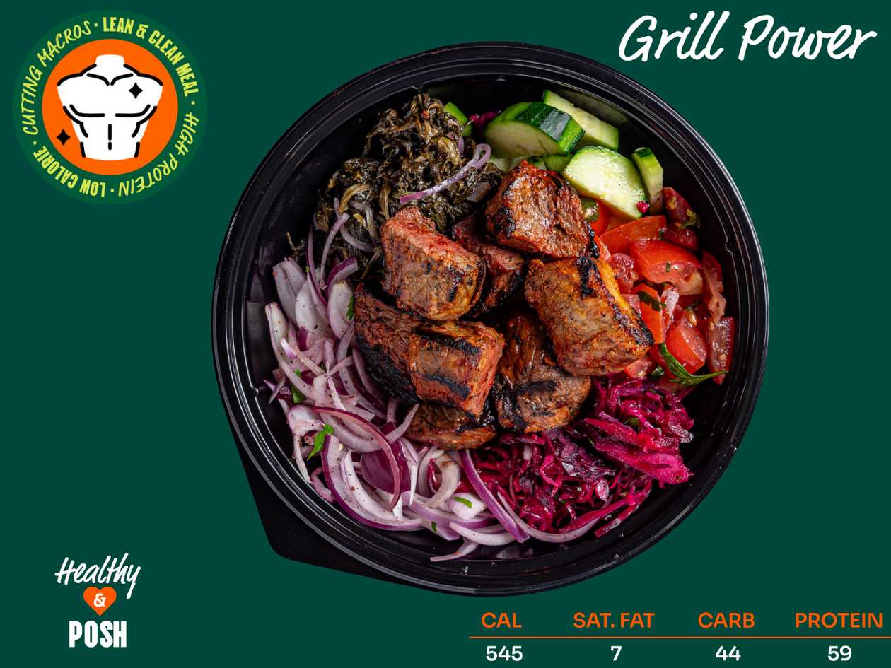 GRILL POWER - 545KCALS