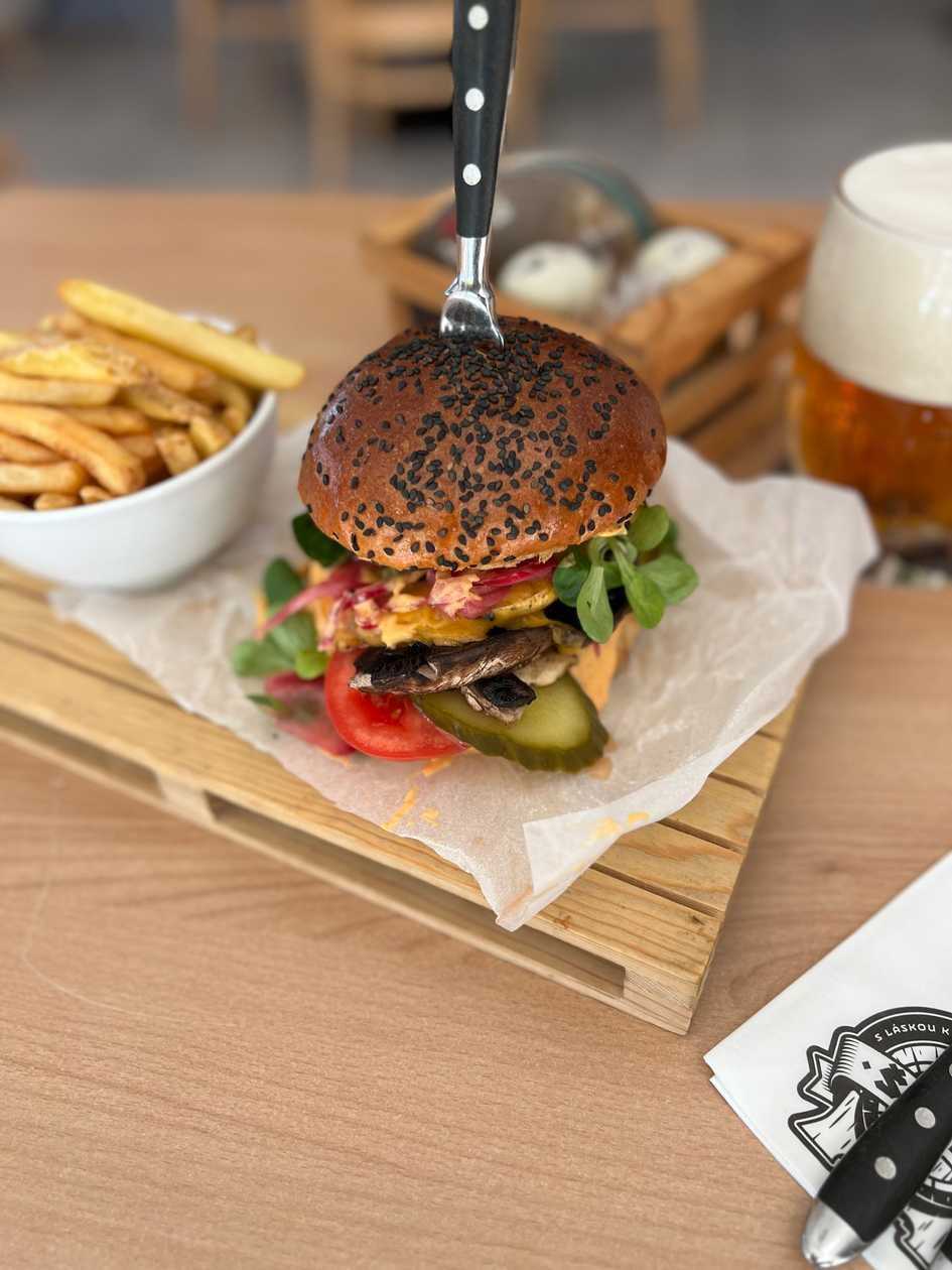 Hovädzí burger/Double