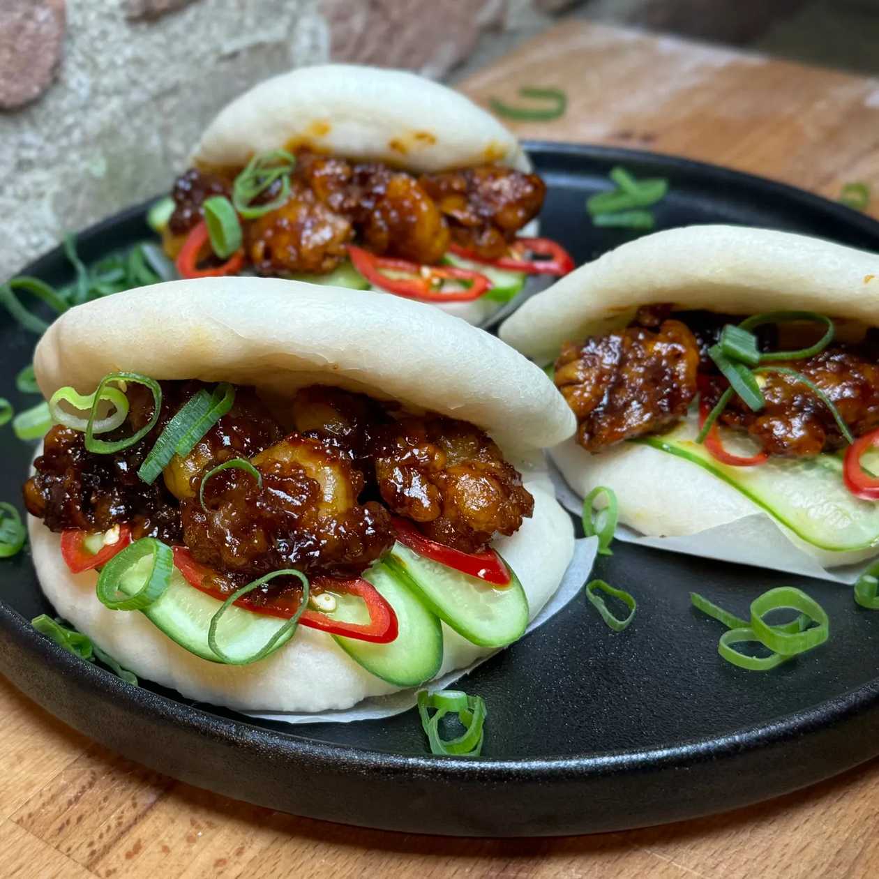 Shrimp Bao