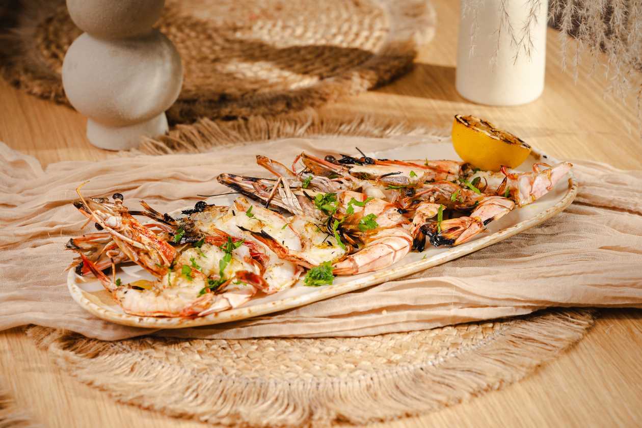 Black tiger grilled shrimp 300g