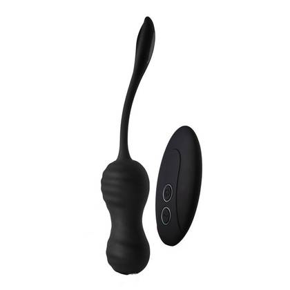 Virginia Thrusting Black Stylish Egg - Dark Desires Collection