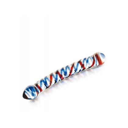 Glass Double-Sided Penis Dildo LUXX4