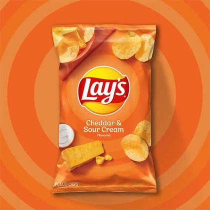 Lay's Cheddar & sour cream-28.3g