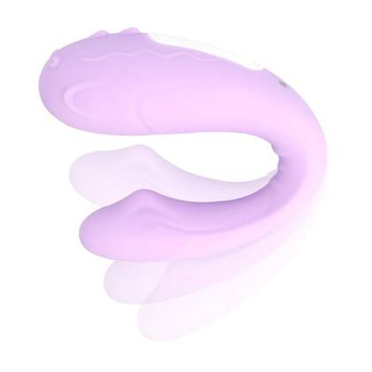 Mia Rin U--vibe Purple Luxure Edition Couples Vibrator with Remote Control