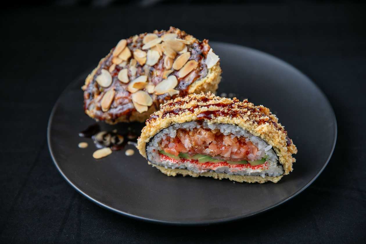 Sushi - burger z łososiem 450g