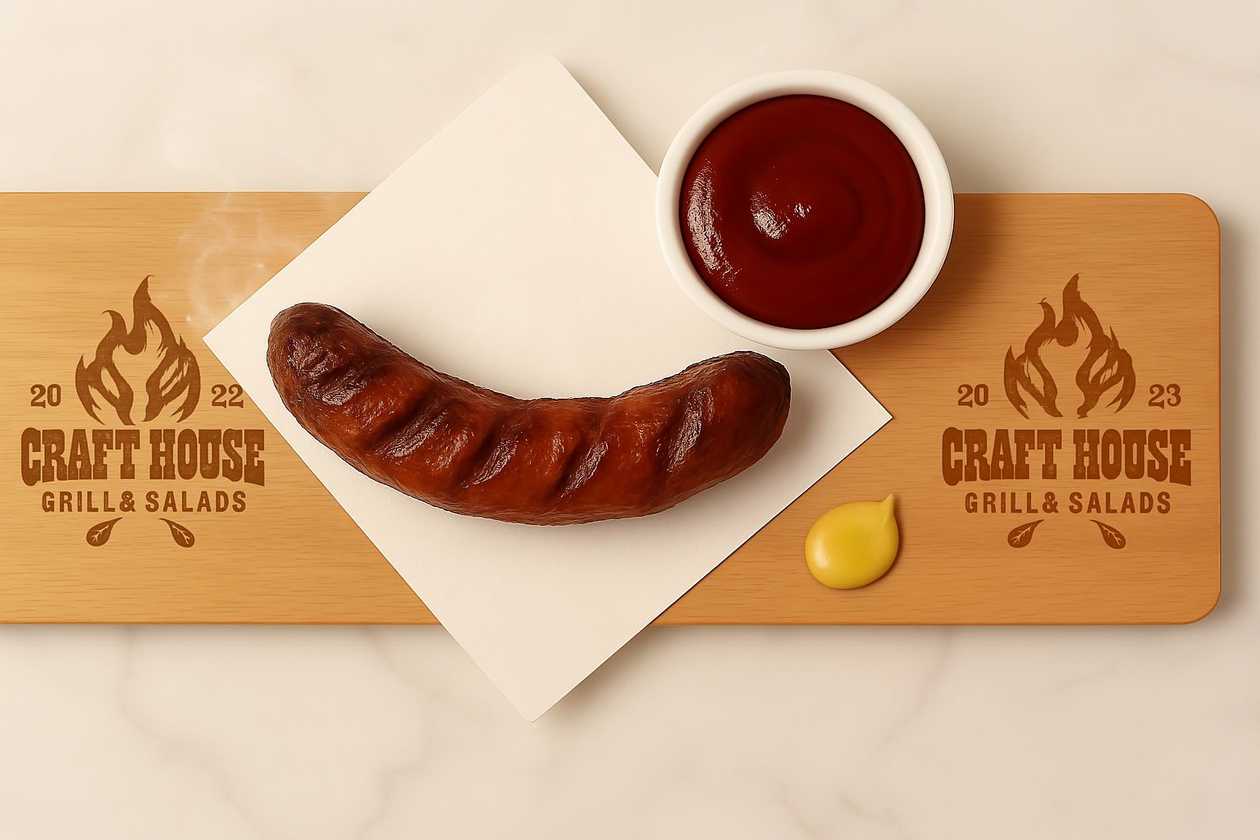 BBQ-Style Fried Sausage