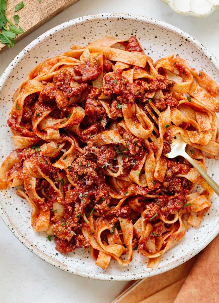 Tagliatelle "Pane e Vino"