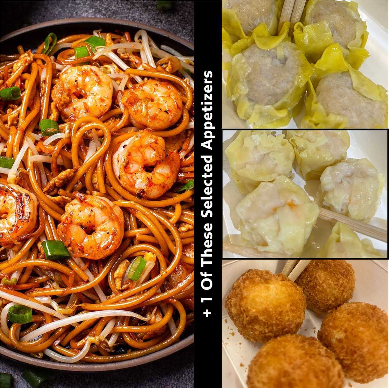 Prawn Wok And Selected Appetizer