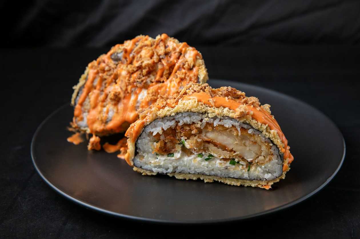 Sushi - burger z krewetką w cieście tempura 450g