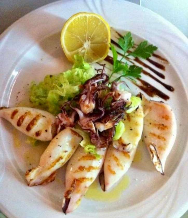 Calamari alla griglia