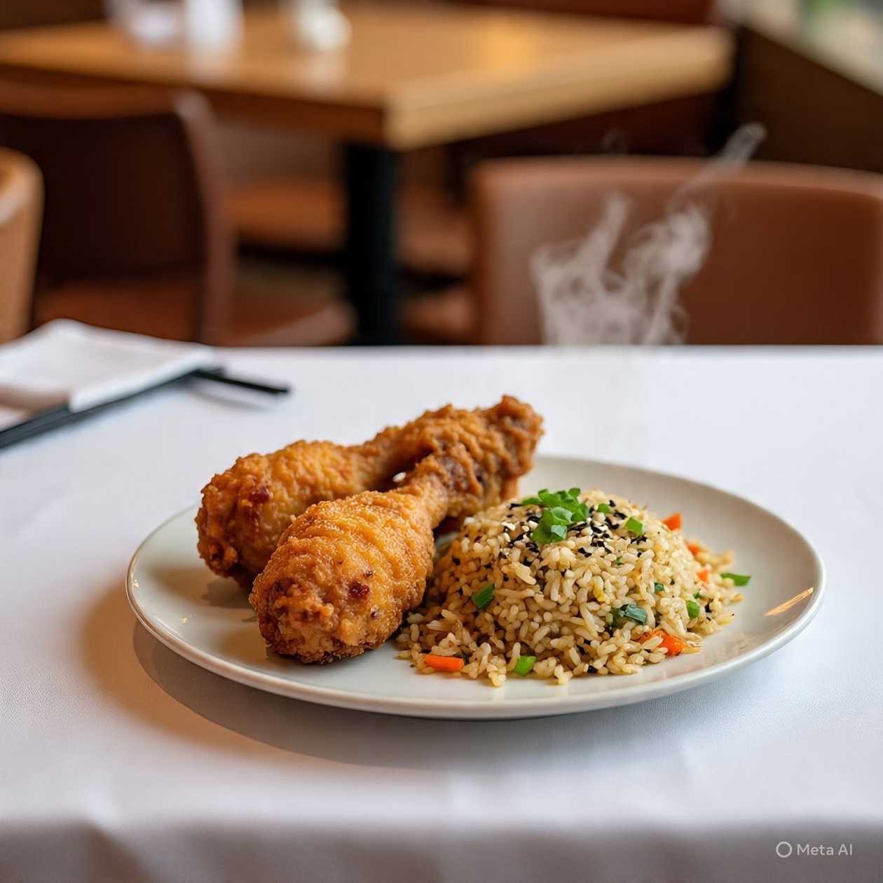 Fried Chicken (3pcs) with Fried Rice