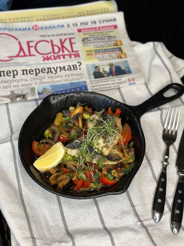 Фрікасе зі скумбрією