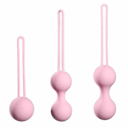 Layla Vaginal Dumbbells Flesh Set of Vaginal Balls