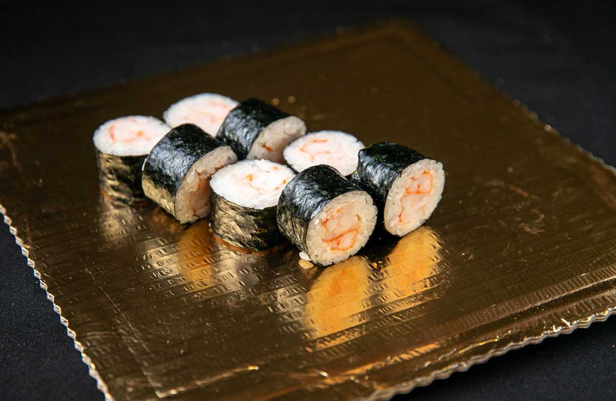 Hosomak z krewetką 8szt