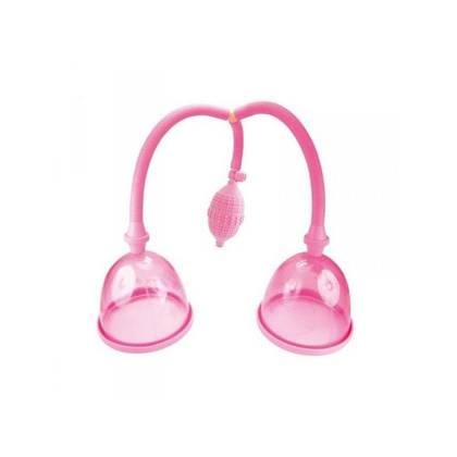 Dual Breast Suction Cups Vacuum Pump