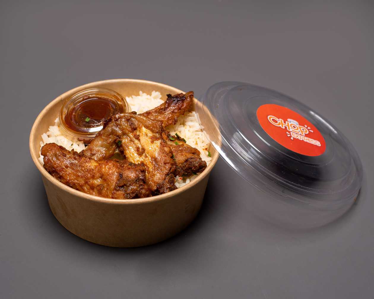 Mini Rice Plain Veg-Rice Bowl