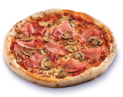 Pizza Prosciutto e Funghi