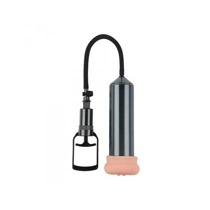 Push Touch Sense Black Vacuum Pump for Men