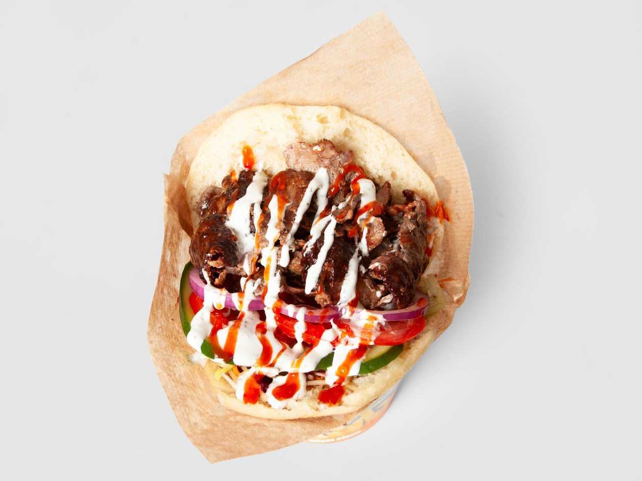 Beef doner / Kebab v pitě - hovězí