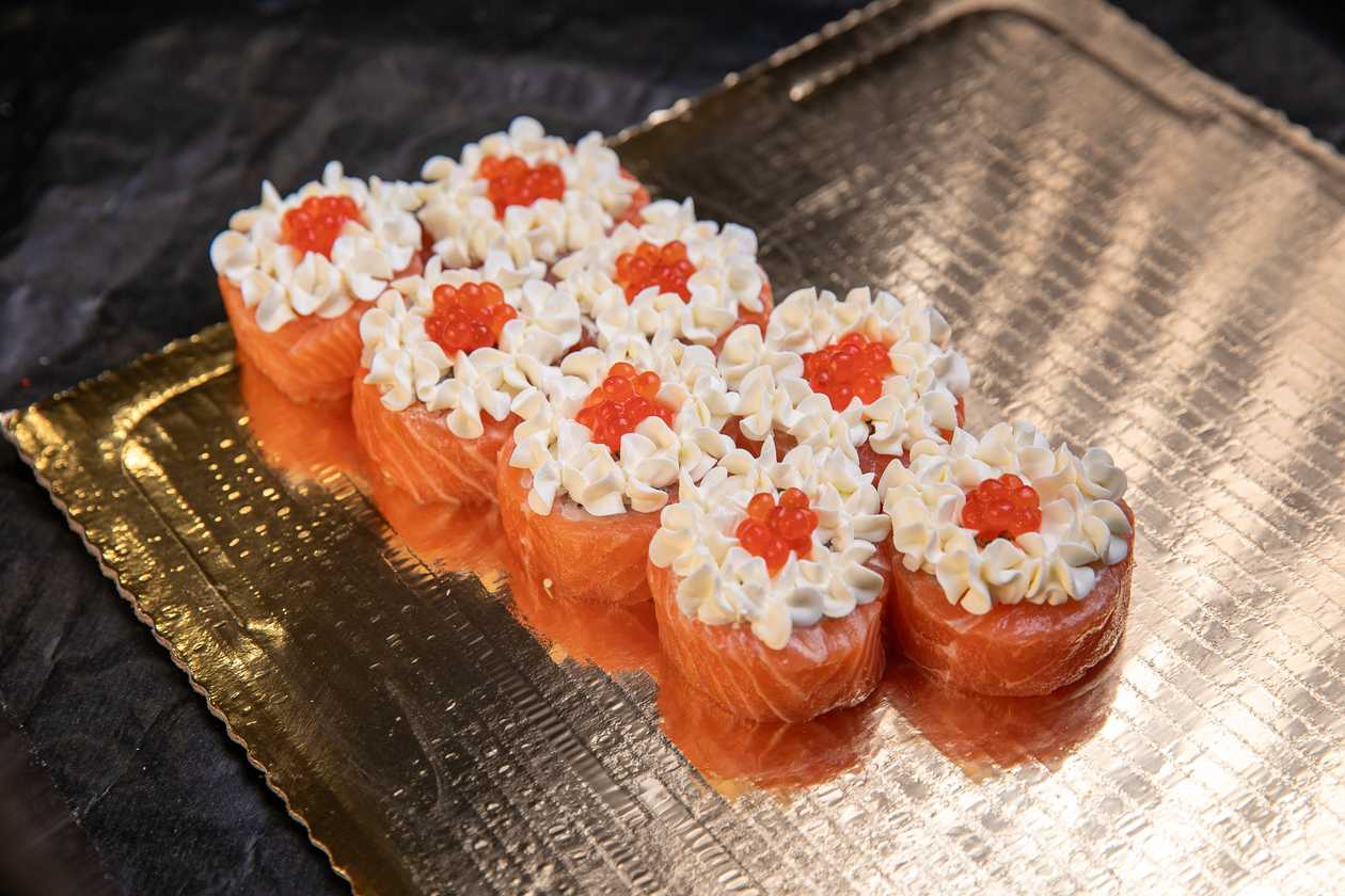 Philadelphia mini z kawiorem 8szt