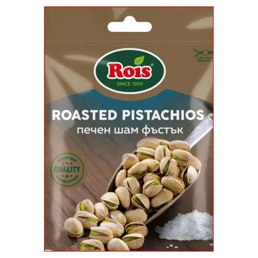 Фісташки смажені у духовці з морською сіллю VICTORIA NUTS 120 г