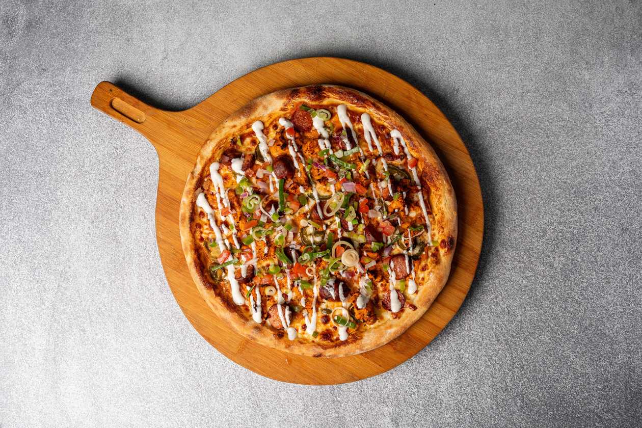 Chicken Tinga Pizza