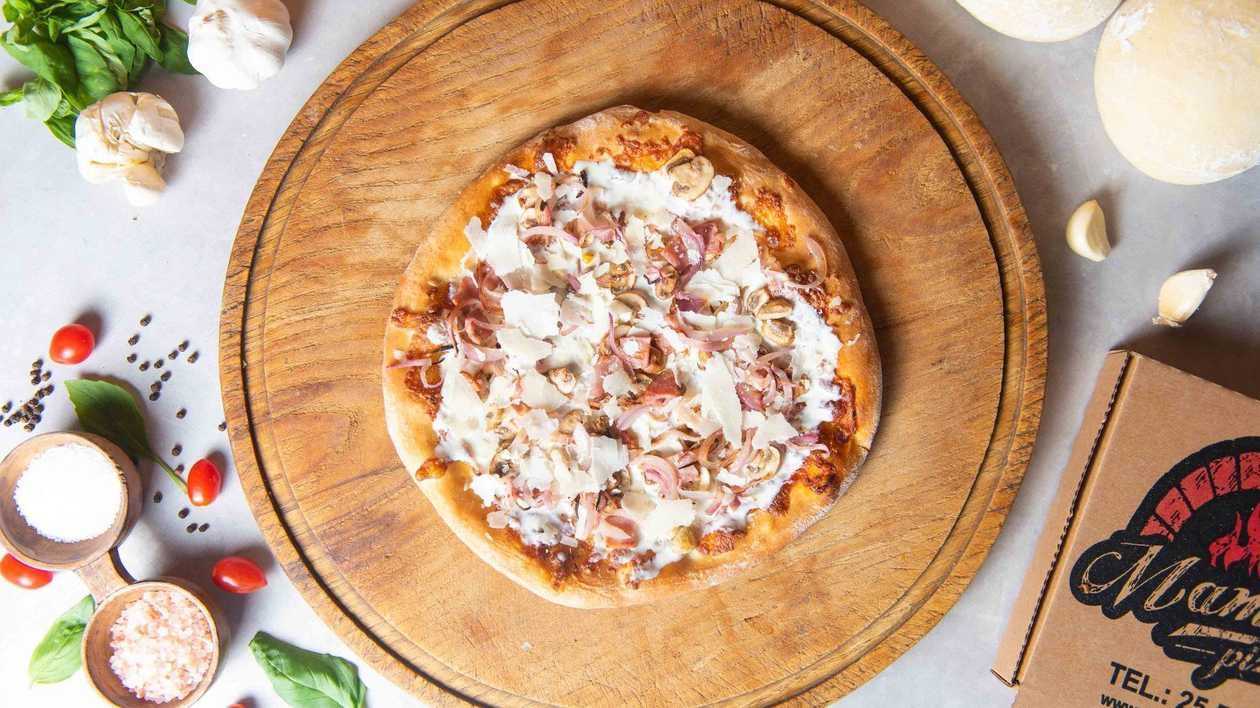 Pizza Alla Crema Large