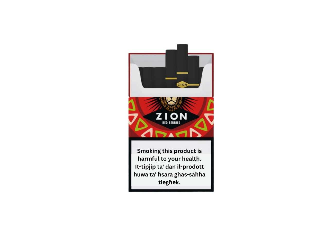 Zion - Red Berries CBD Cigarettes