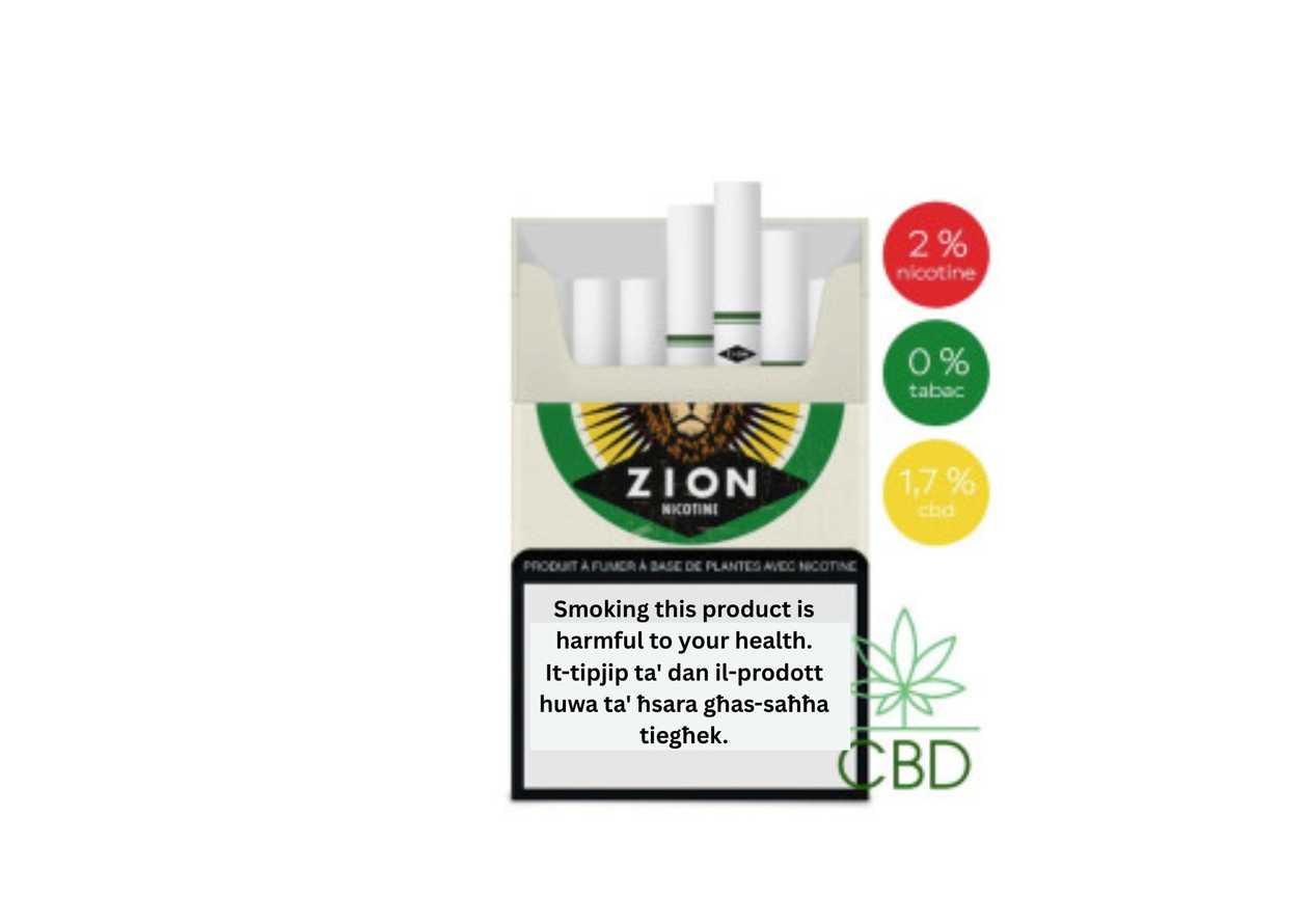 Zion - Nicotine CBD Cigarettes