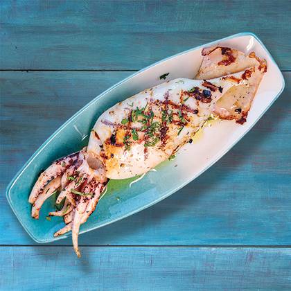 Calamari Stuffed with Feta