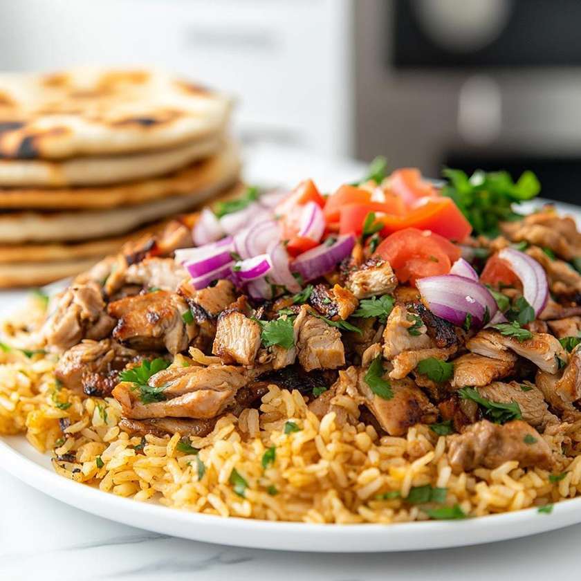 Chicken Shawarma Plate