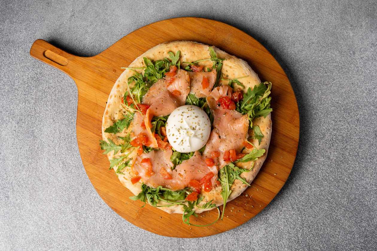 Focaccia Salmon
