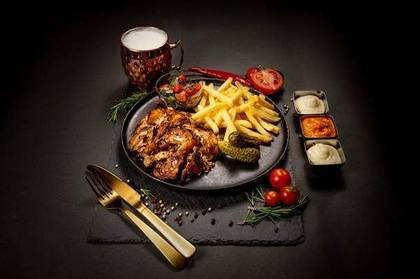 Dubai Chicken Plate