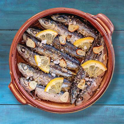 Greek Style Sardines