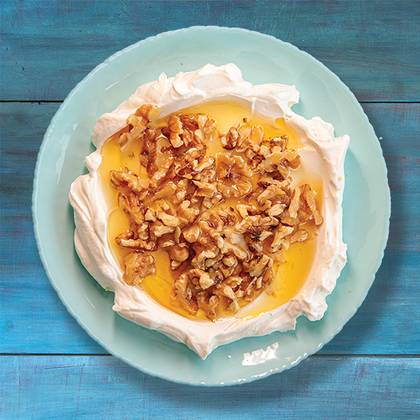 Greek Yogurt with Honey and Walnuts