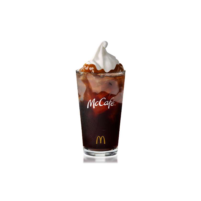 Iced Affogato with Caramel