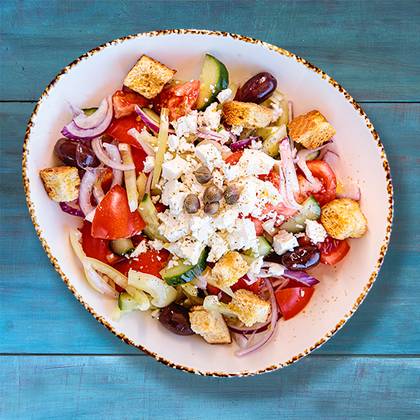 Cretan Salad with Feta