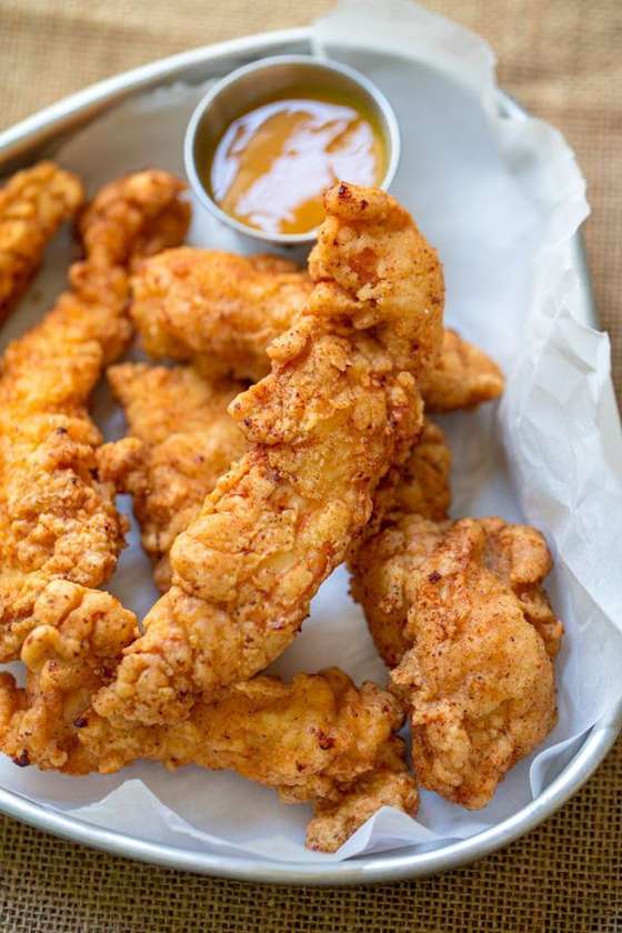 Long Crispy Chicken Strips Only (4pcs)