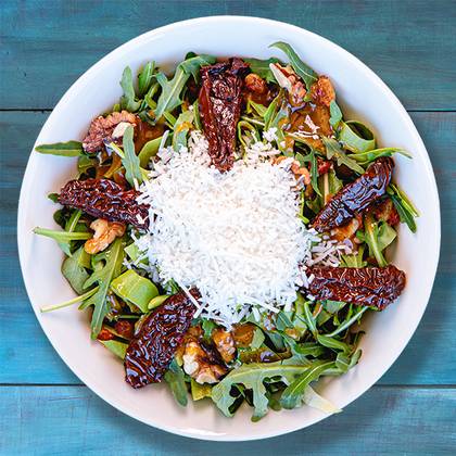 Arugula Salad with Kefalotyri